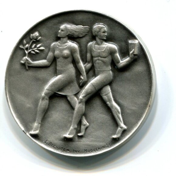 1973 Switzerland Stadt Burgdorf Solennitat Medal (b652-1) - Picture 2 of 2